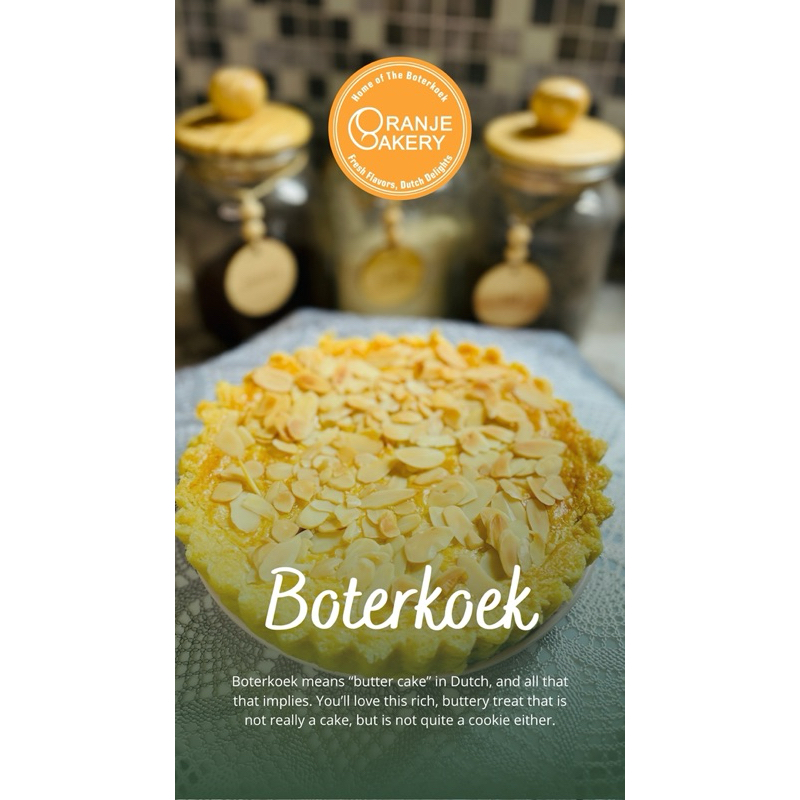 

Boterkoek Original Belanda Oranje Bakery
