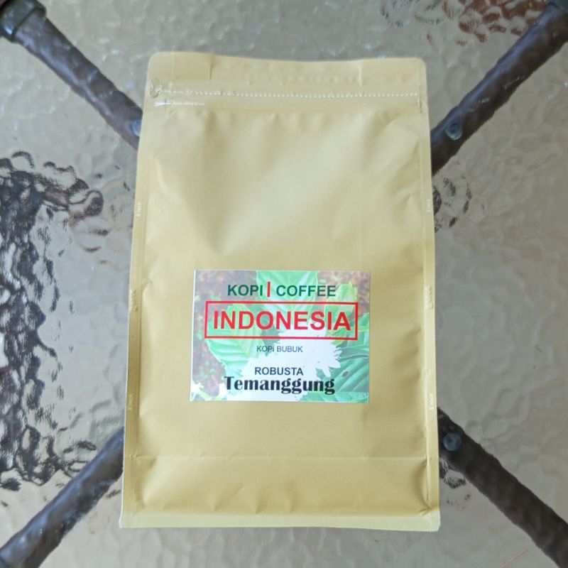

Kopi Indonesia Kopi Bubuk/Ground Coffee Robusta 1 kg Roasting Medium Grinding Fine Petik Merah
