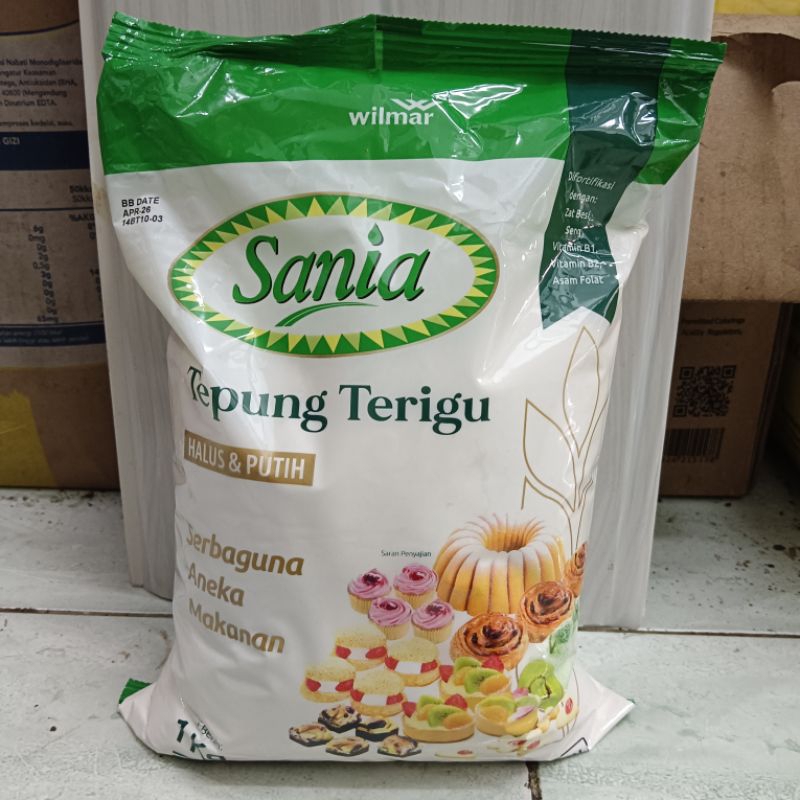 

Tepung terigu Sania 1kg