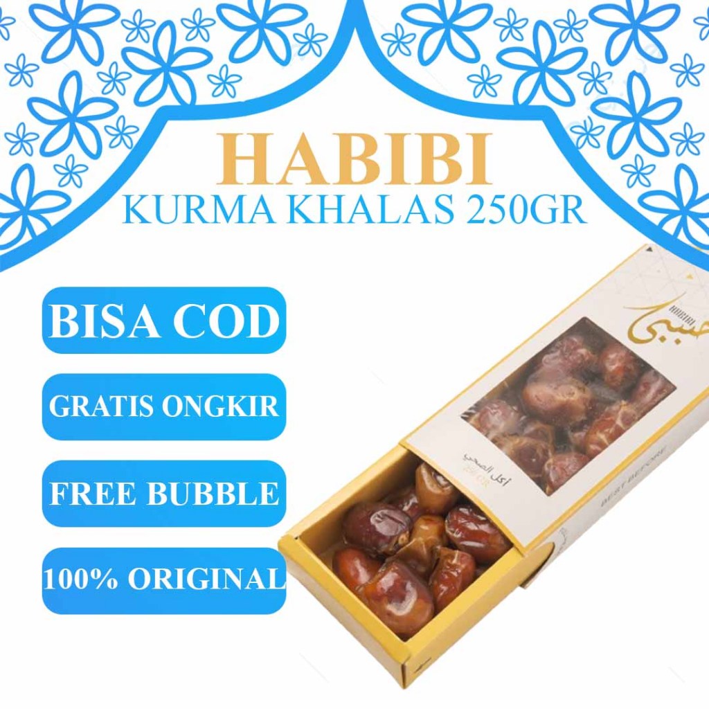 

Kurma Khalas Premium HABIBI 250Gr
