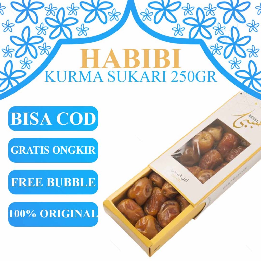 

Kurma Sukari Premium HABIBI 250Gr