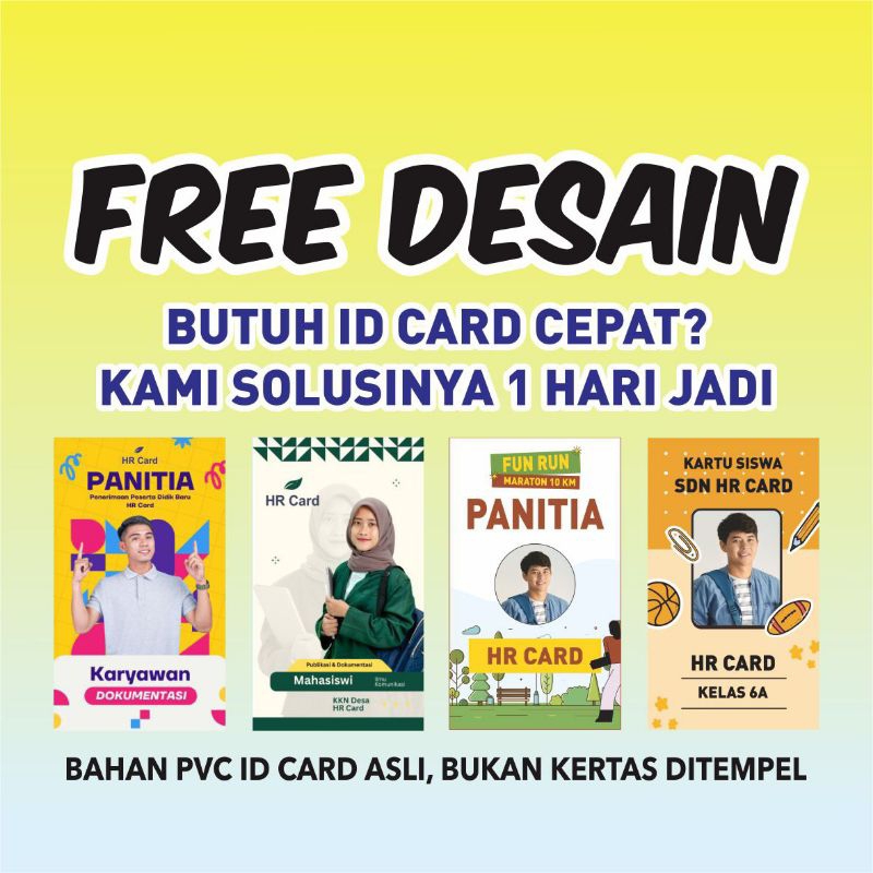 

ID Card Sehari Jadi Kualitas Premium