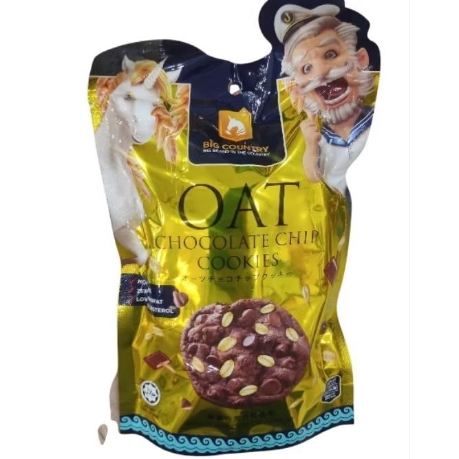 

Big Country oat choco cookies 80gr fh