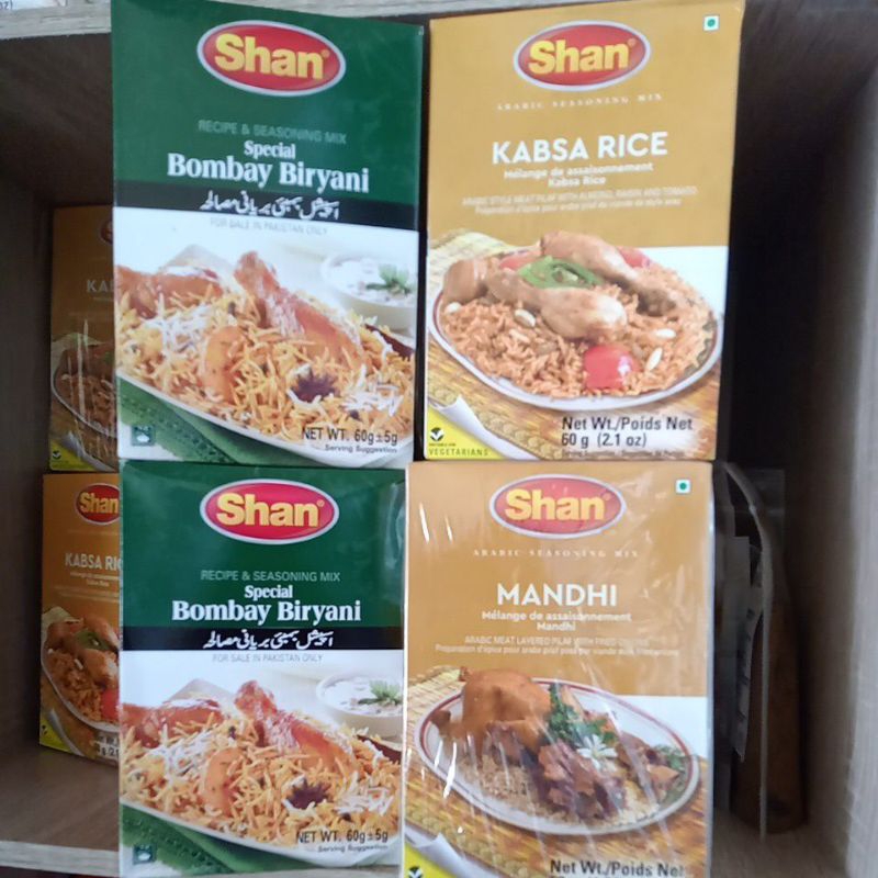 

bumbu shan biryani mandhi kabsah