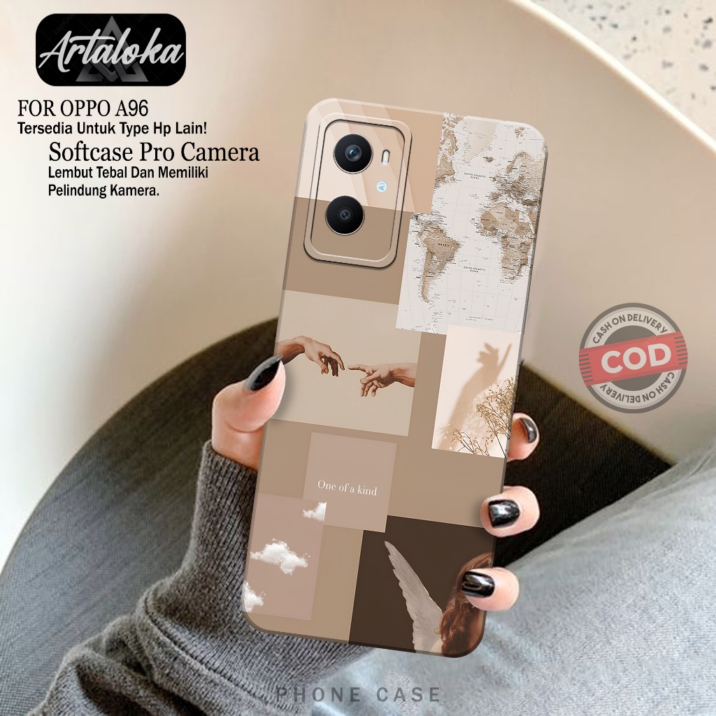 Case Hp OPPO A96 Fashion Case Aesthetic Softcase OPPO A96 Casing OPPO A96 Kesing OPPO A96 Silikon OP
