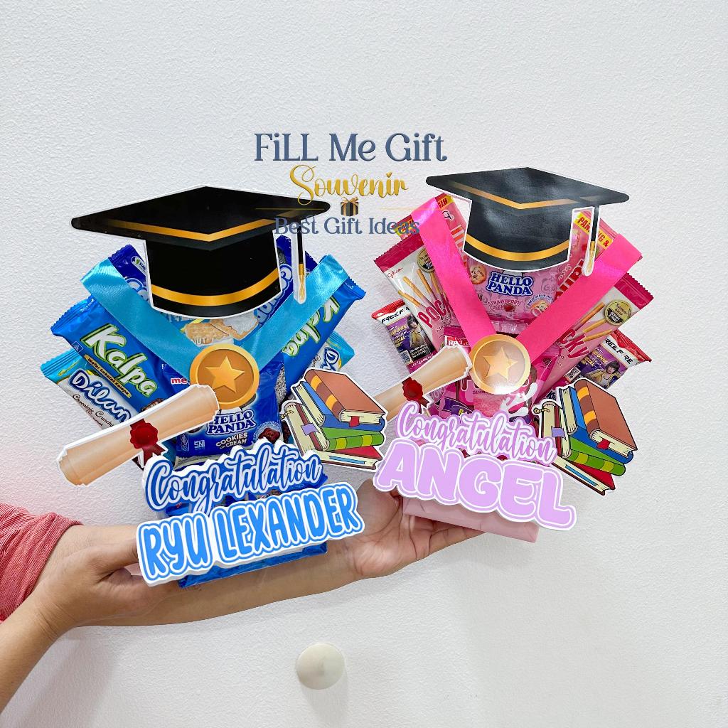 JT - Wisuda Snack Mading Mini / Kado Kelulusan Lucu Graduation Gift