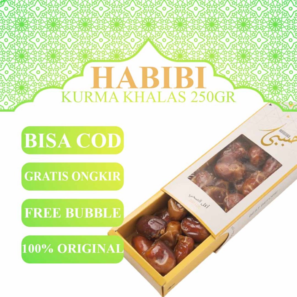 

Kurma Khalas Premium HABIBI 250Gr
