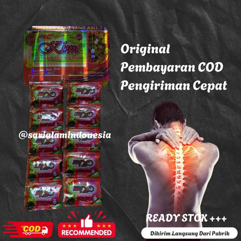 

Kbm Kapsul Asam Urat 100% Asli