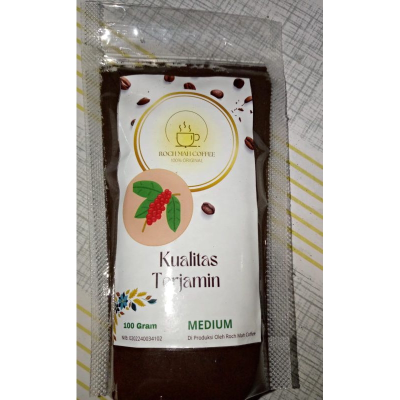 

kopi bubuk grade Medium 100 gram