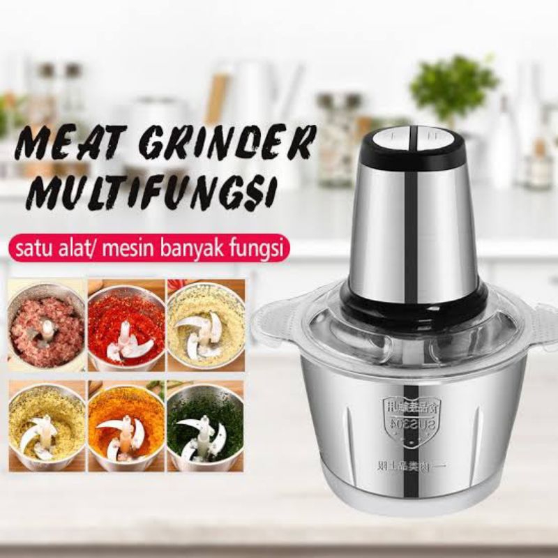 Blender Serbaguna / Blender Daging Stainless 2L