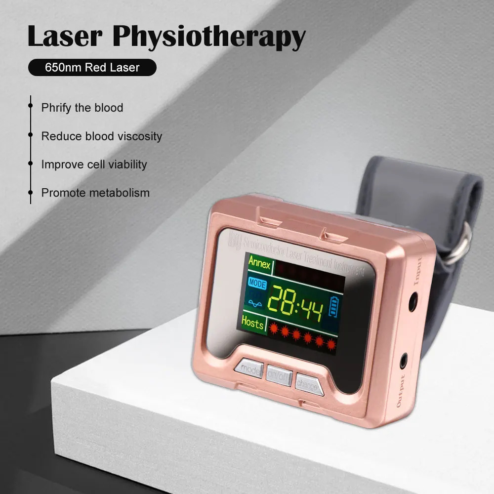 Fisioterapi Laser 650nm Dioda Pergelangan Tangan /Terapi Laser LLLT Pergelangan Tangan /Penderita Di