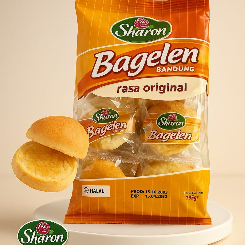 

Sharon bagelen isi 10 (100g)
