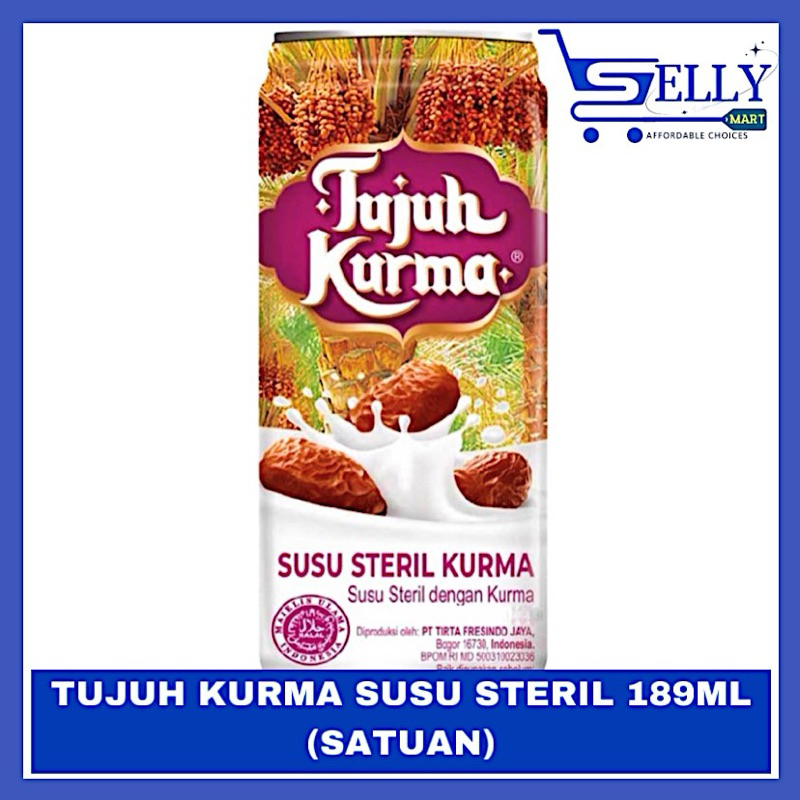 

TUJUH KURMA SUSU STERIL KURMA 189ML (SATUAN)
