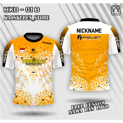 Jersey badminton baju bulutangkis indonesia kaos badminton hongkong open 2024 free custom