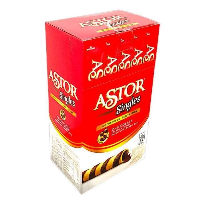 

Astor Single Chocolate 1 BOX 12.5 gr x 20 pcs