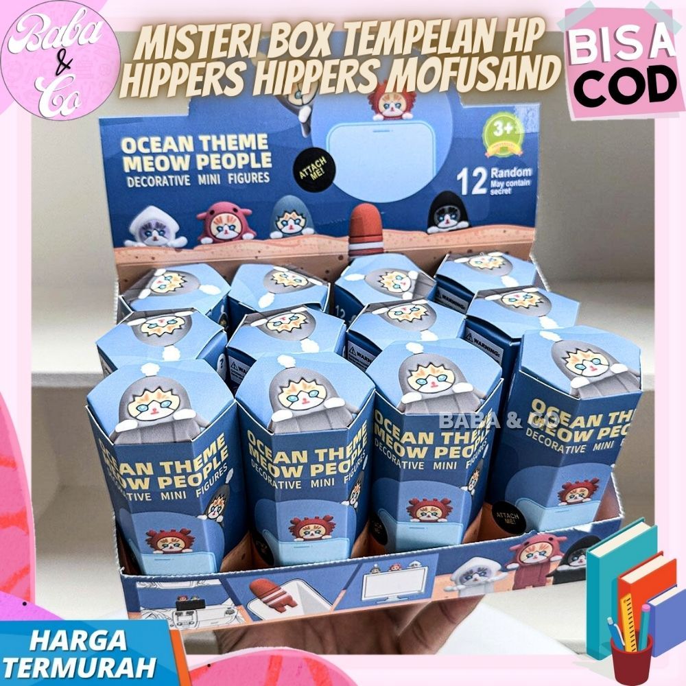 MISTERI BOX HIPPERS MOFUSAND MYSTERY BOX MOFUSAND TEMPELAN HANDPHONE BLIND BOX MOFUSAND HIPPERS LUCU