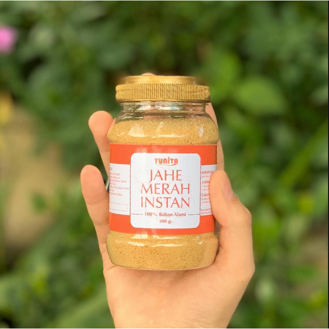 

Yunita Jahe Merah Instan andti Masuk angin