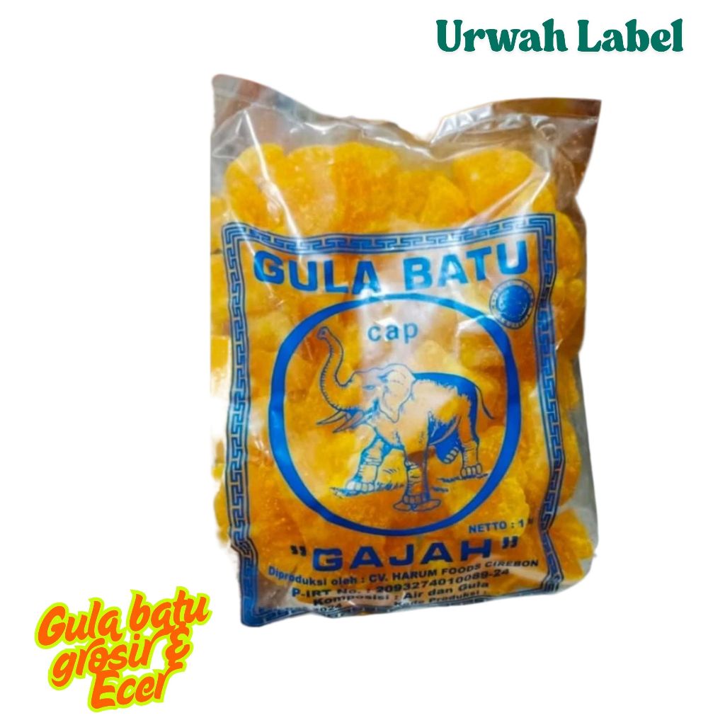 

Gula Batu Bukan 1kg Sari Madu Potongan/Asli Cirebon harga promo