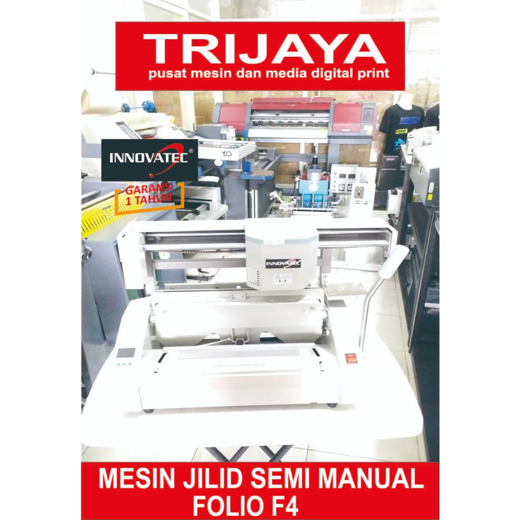 Mesin Jilid Buku Semi Manual F4
