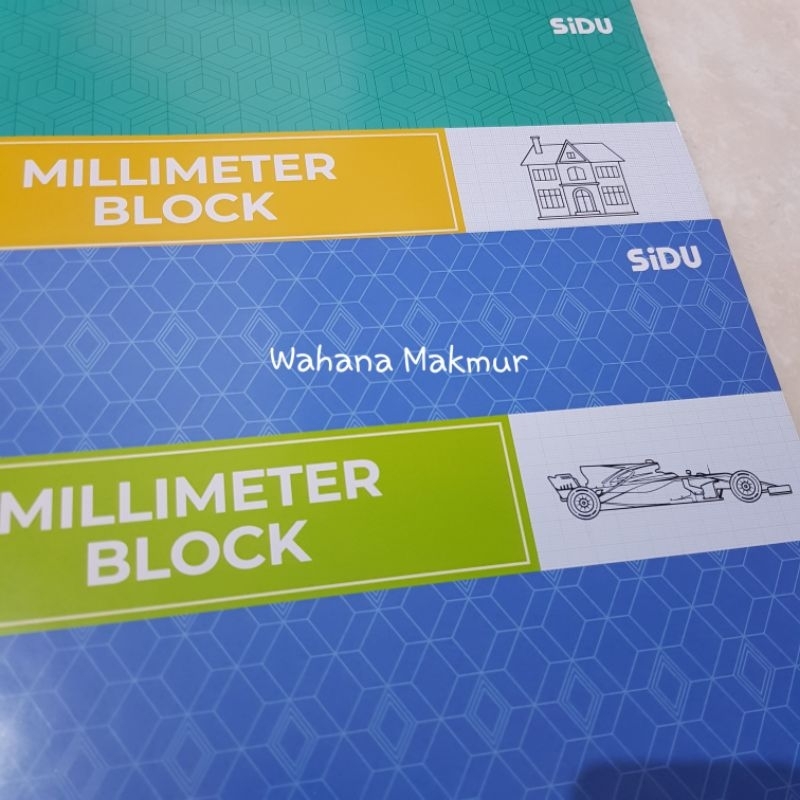 

Buku milimeter block SIDU Isi 20 Lembar F4