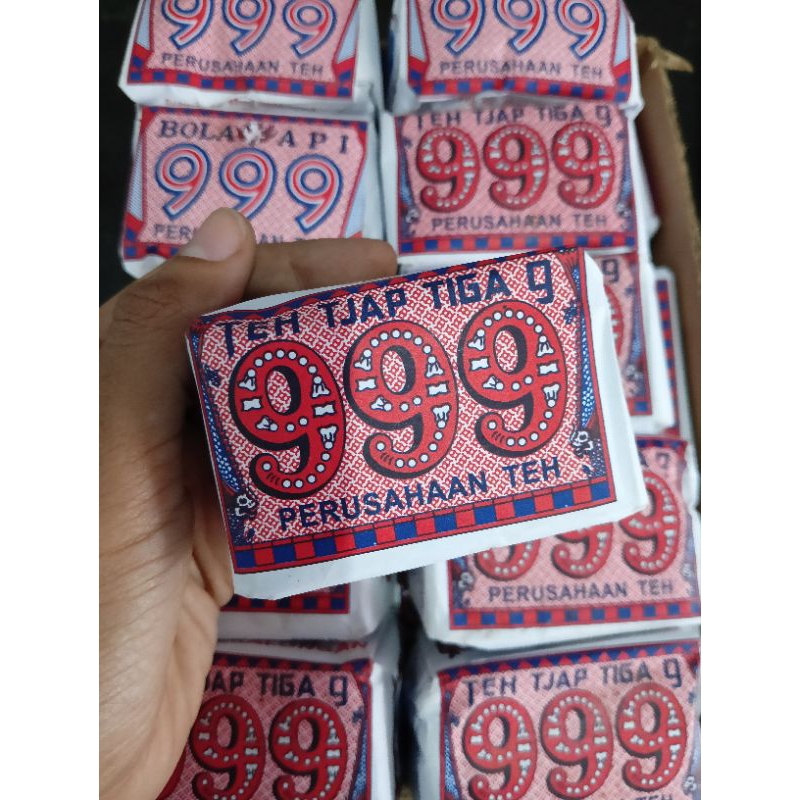 

TEH TUBRUK CAP 999/TEH TJAP TIGA 9