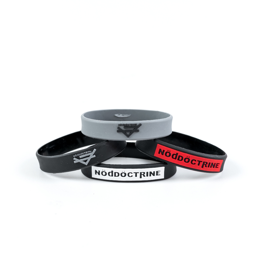 Gelang Karet Gelang Distro Pria NodDoctrine Logo NodDoctrine