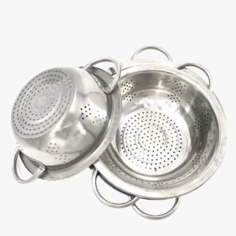 Bakul Nasi Stainless / Tempat Nasi / Bakul Nasi Lubang