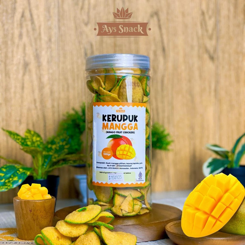 

Kerupuk Mangga ( MANGO FRUIT CRACKERS )