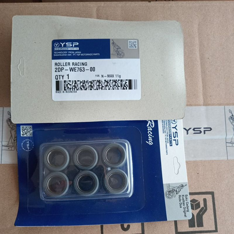 (GROSIR) YSP ROLLER RACING (harga per 3set) N-MAX 11GRAM / ORIGINAL YSP FCCC