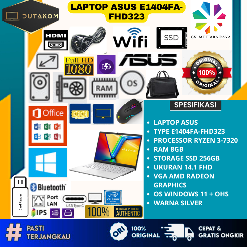 LAPTOP ASUS E1404FA-FHD323