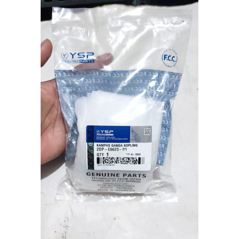 Kampas ganda only nmax fcc 2dp kampas ganda yamaha nmax fcc