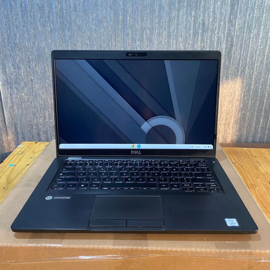 Laptop Seri Terbaru, OS Chromebook.  Dell Chromebook 5400, Intel Core i5-8265U, Gen 8Th, Ram 8/128, 