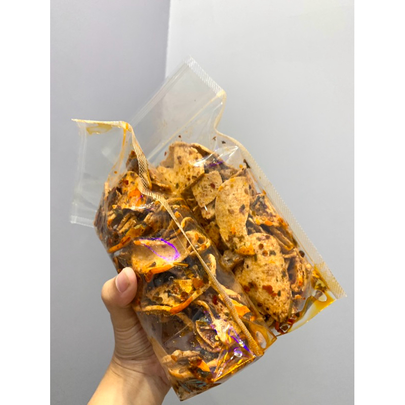 

BASRENG KOIN KEMASAN 150gram RASA PEDAS DAUN JERUK