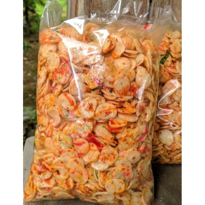 

500 gr Kerupuk seblak pedas daun jeruk