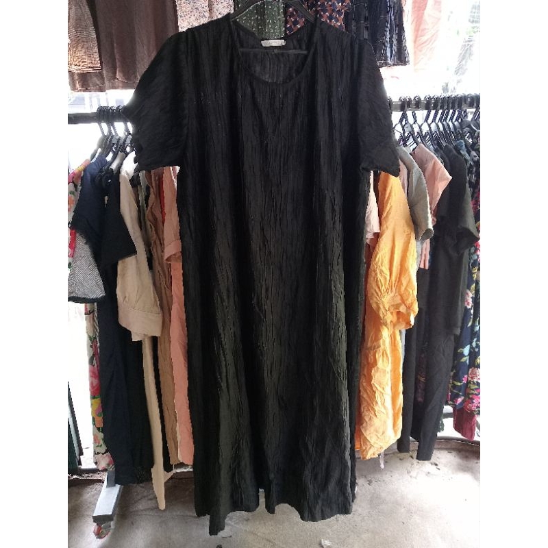 Daster Prisket Hitam Jumbo