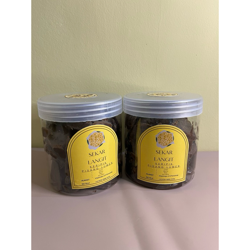 

Keripik Pisang Coklat Lumer