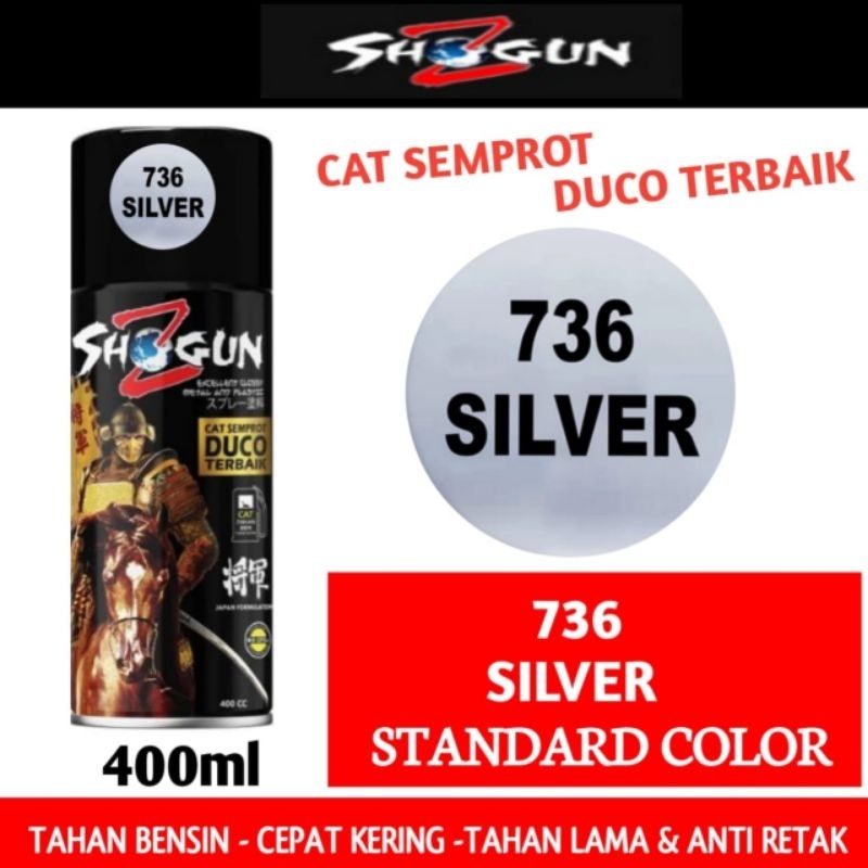 736 SILVER SHOGUN Z 400ML / PILOK / CAT SEMPROT