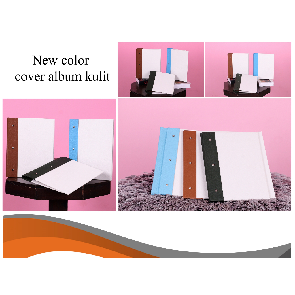 

ALBUM LNK KULIT KANCING SHEET PUTIH