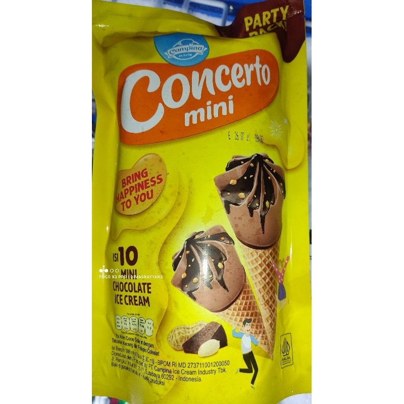 

ICE CREAM CONCERTO MINI CAMPINA