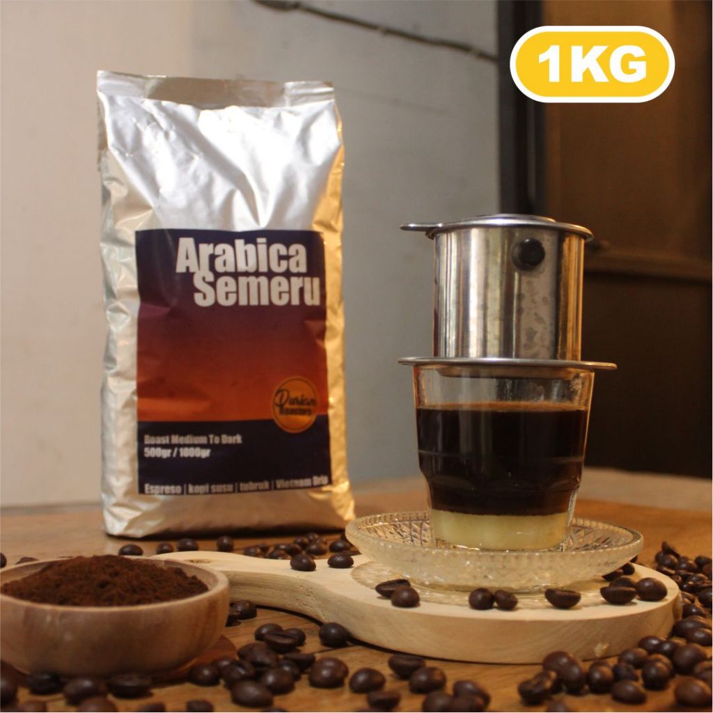 

Arabica-Roast Bean/Bubuk/Biji Kopi Kualitas Super-1Kg