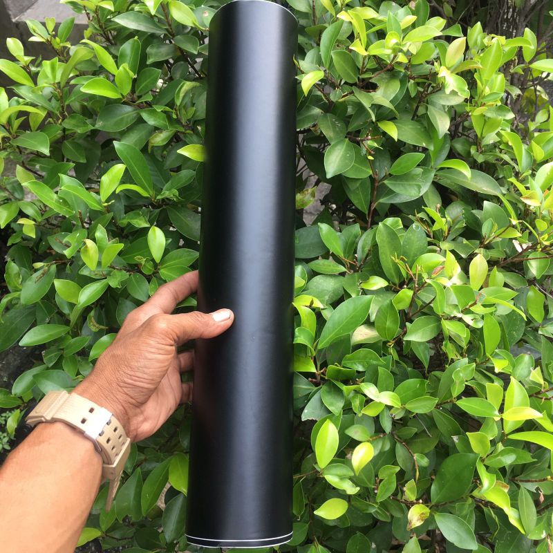 Skotlet hitam doff/  stiker Body motor & mobil