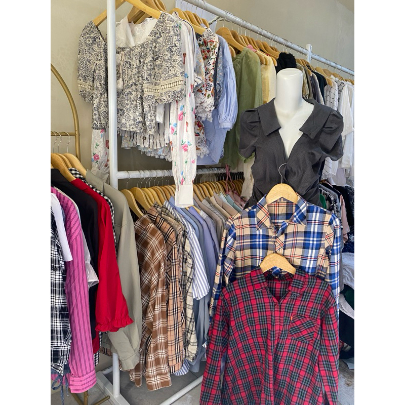 YF Kemeja Blouse atasan