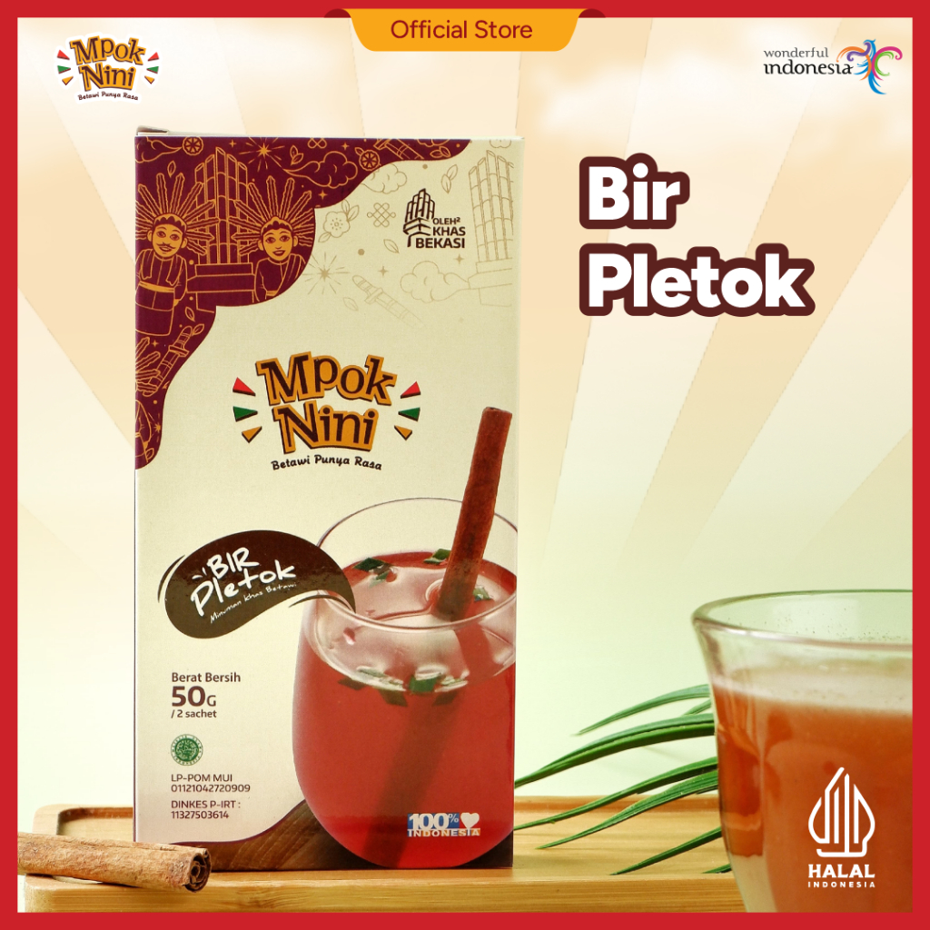 

MPOK NINI - Bir Pletok Bubuk khas Betawi Bekasi - Oleh-Oleh khas Bekasi