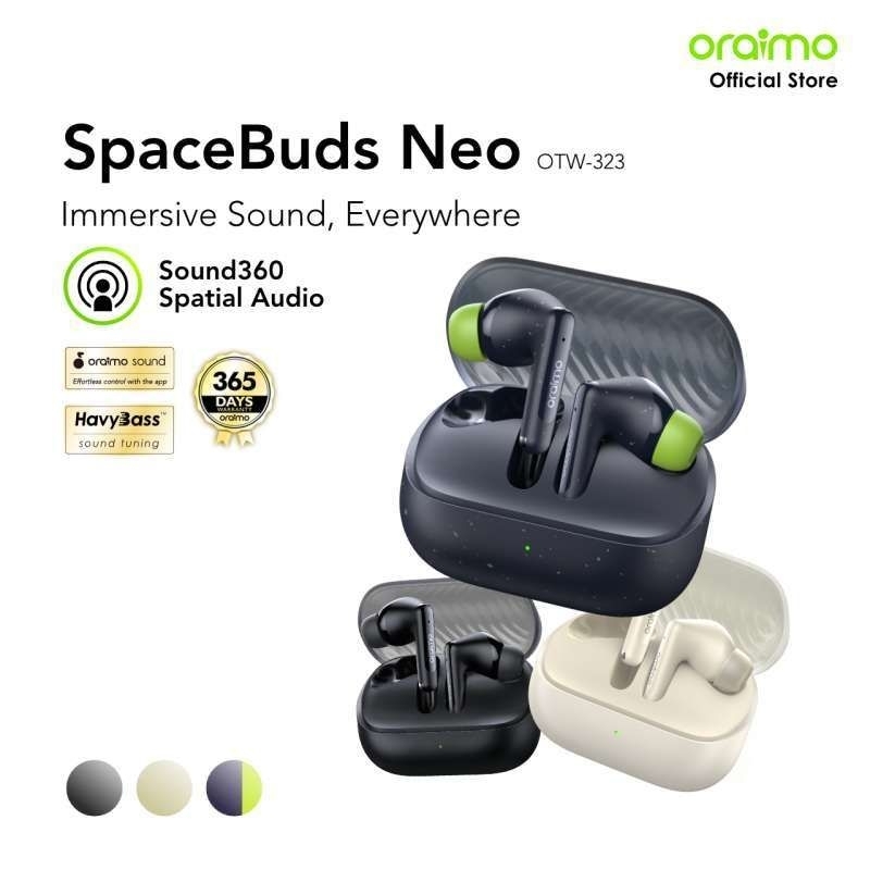 ORAIMO headset bluetooth OTW-323 IPX4