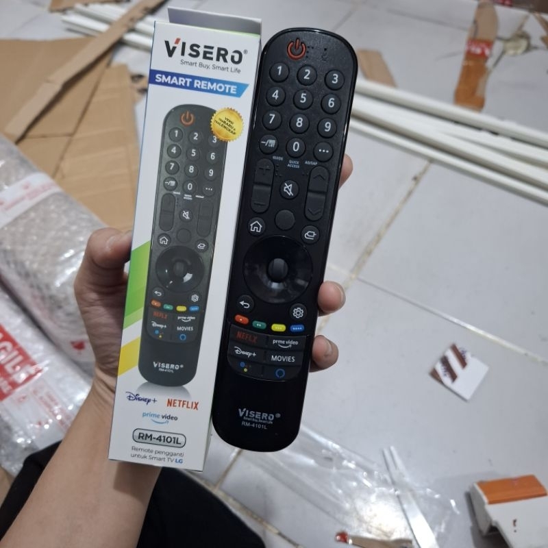 Remot Smart tv khusus LG LANGSUNG PAKAI TANPA SETTING VISERO