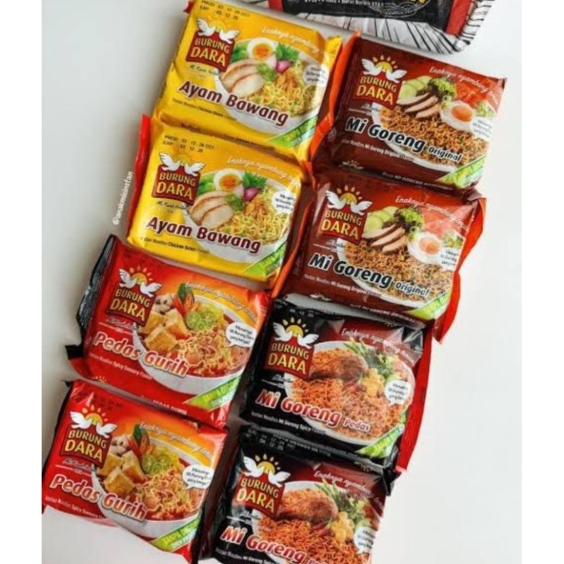 

Mie burung dara instan