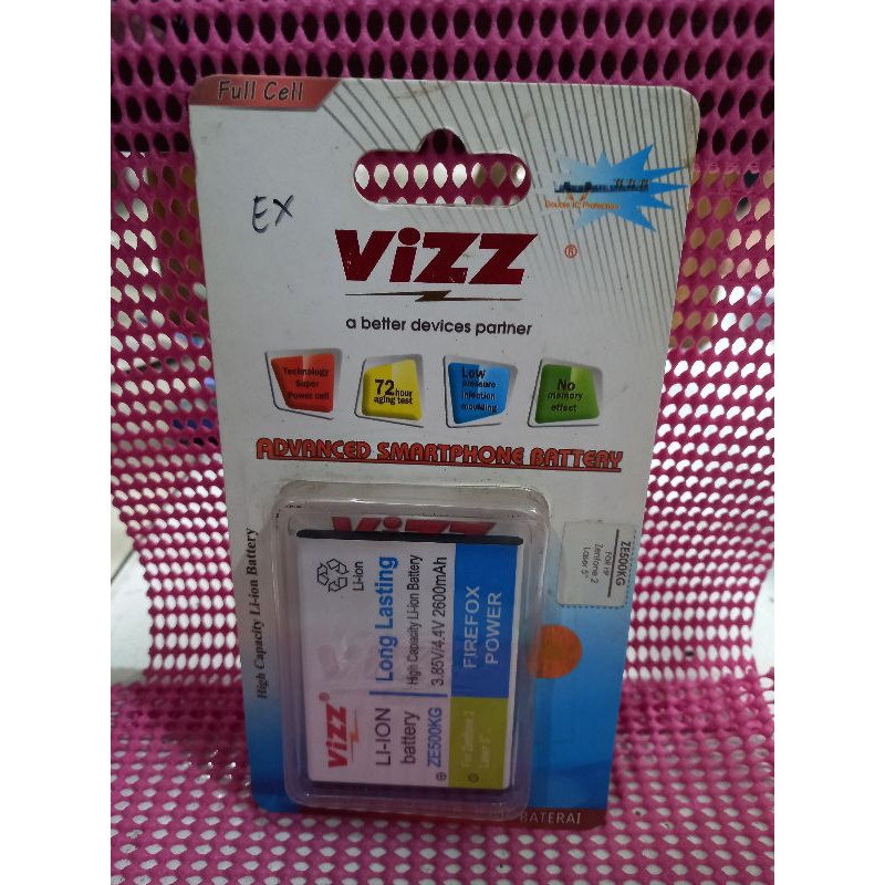 BATERAI VIZZ ASUS ZENFONE 2 LASER 5"