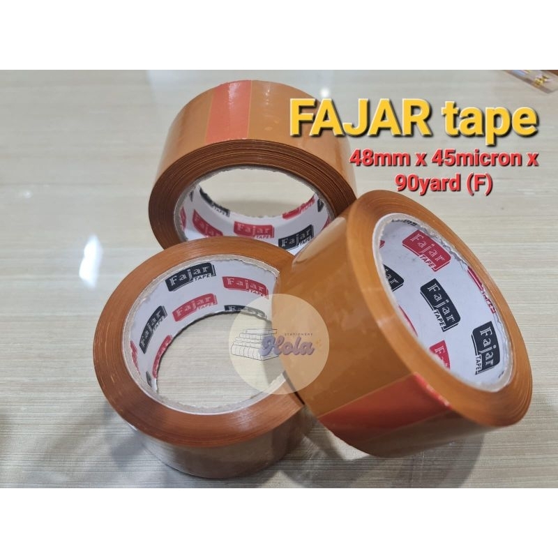 

Lakban coklat/Lakban coklat fajar tape 48mm x 90 yard 45 micron