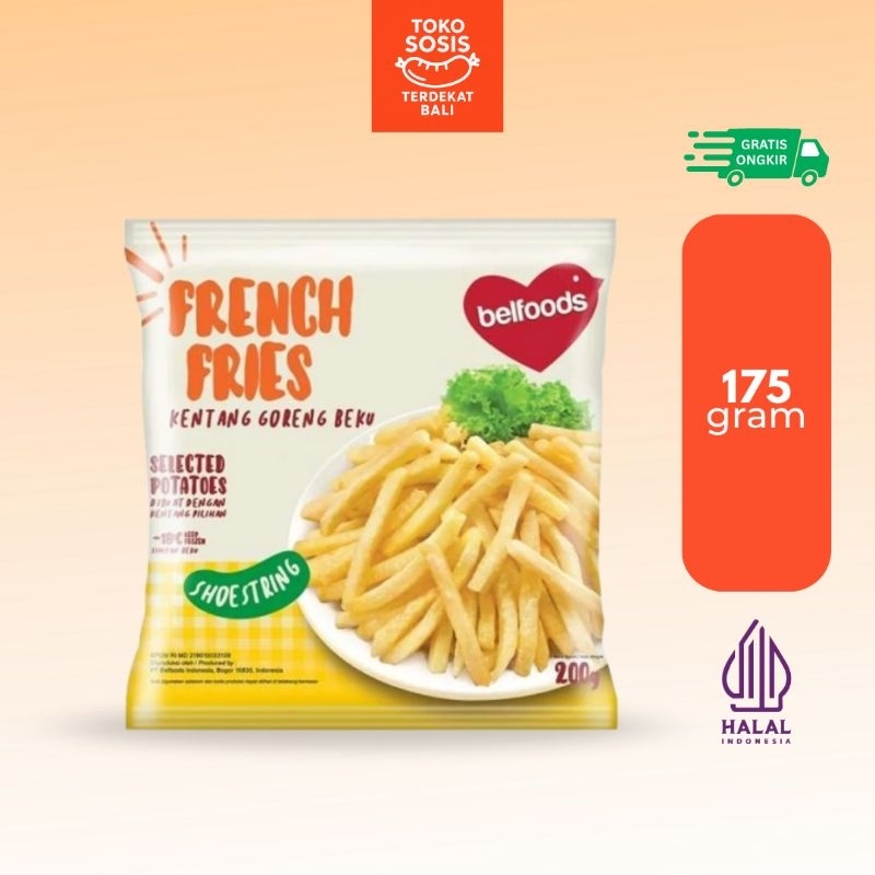 

Belfoods Kentang Goreng Shoestring 175 gram | French Fries