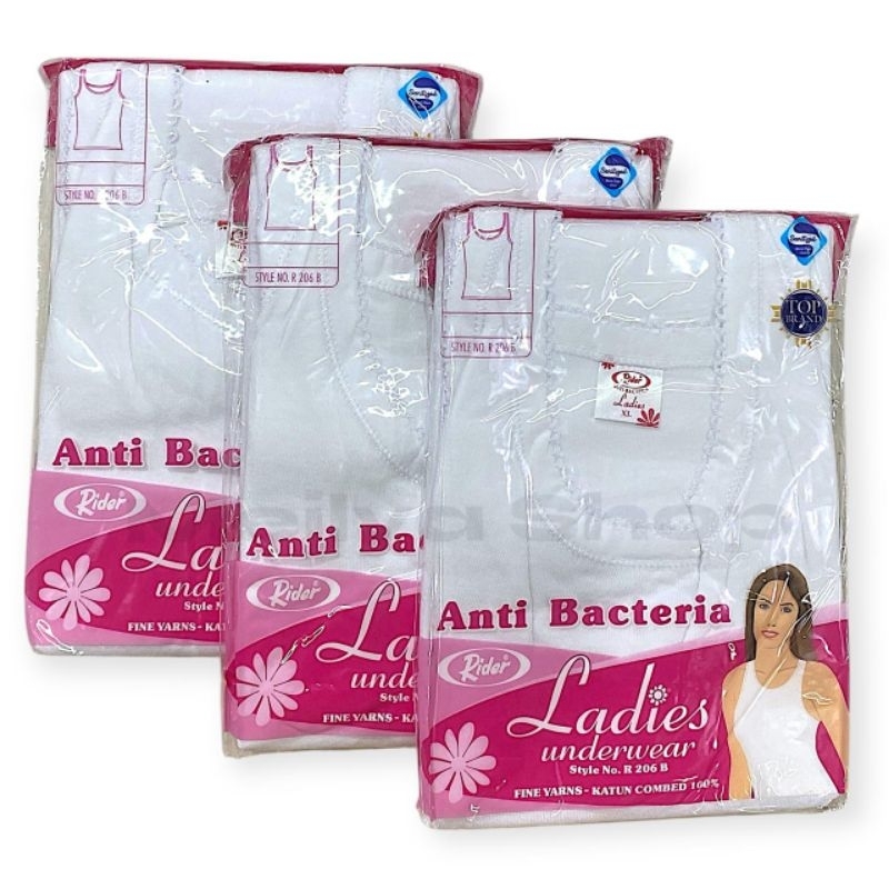 (1pcs) Singlet wanita dewasa kaos dalam rider ladies R206B - tank top rider ladies -Meilva Shop